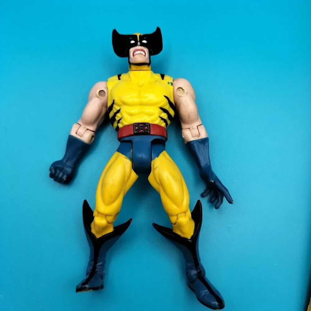 Toy Biz Marvel Wolverine X-Men 2000 Yellow Blue Classic Vintage Action Figure